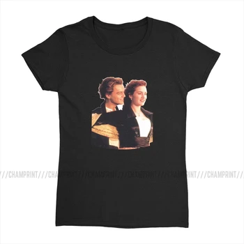 Titanik Film Tshirt Ženske Jack Rose Leonardo Dicaprio Tumblr T-shirt Kratek Rokav Tees Vrh Izvirna Oblačila Ženski Velika Velikost
