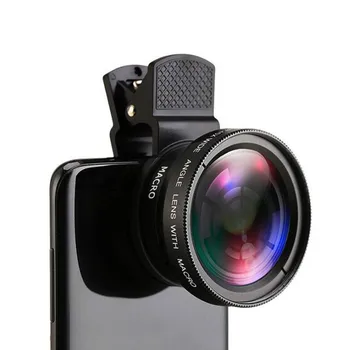 TOKOHANSUN nove fotografije 0.45 x Super širokokotni Objektiv +12,5 x Super Macro Leča za iPhone Xiaomi Huawei objektiv Kamere Kit