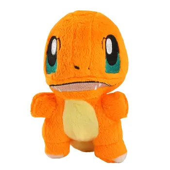Tomy Pokemon 15 cm Squirtle Pikachu Charmander Bulbasaur Plišastih Lutka, Igrače, Darila za Rojstni dan za Otroke
