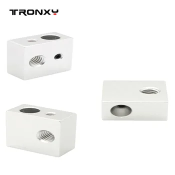 Tronxy 3D Tiskalnik Deli in Oprema za Aluminij Ogrevano Blok za 3d tiskanje iztiskanje Ogrevanje Velikost Cevi 20*20*10 mm/16*16*10 mm