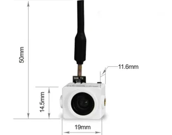 Turbowing Cyclops v2 Mini 5.8 g 25mw Brezžični all-in-one Fotoaparat Vtx Za Fpv, 48 Frekvenca, Podpora za Smart Audio v1 Protokola