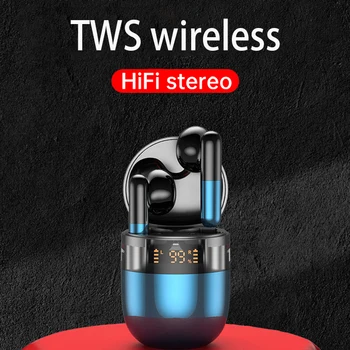 TWS Brezžično Slušalko Bluetooth Slušalke šumov HIFI Stereo Šport Vodotesne Slušalke Z Mikrofonom Za Xiaomi Huawei