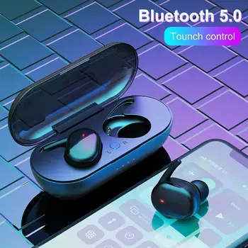 TWS4 Bluetooth Dotik Slušalke Športne Nepremočljiva Binaural Slušalke Bluetooth 5.0 Brezžične Slušalke S Polnjenjem Bin Slušalke