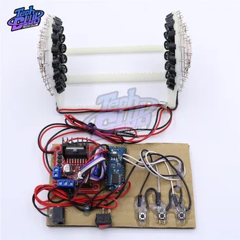 Ultrazvočni Senzor Akustični Levitator Vzmetenje Ultrazvočno Vzmetenje DIY Učni Komplet za Arduino 3D-tiskani TinyLev L298N