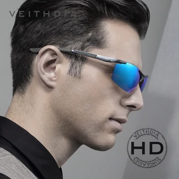 VEITHDIA Moda Polarizirana UV400 sončna Očala Moških Luksuzne blagovne Znamke Oblikovalec Letnik Vožnjo sončna Očala Moški 6588