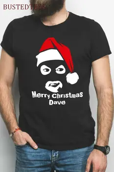 Vesel Božič Dave T-Shirt - Papa Lazarou Lige Gospodje Smešno Xmas Harajuku Majica s kratkimi rokavi Moški Modni Koreja Slog T-shirt 90.