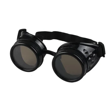 Vintage Sončna Očala Ženske Moški Retro Slogu Steampunk Retro Očala Za Varjenje Punk Gothic Sončna Očala Okrogle Očala Oblikovalec Stekla