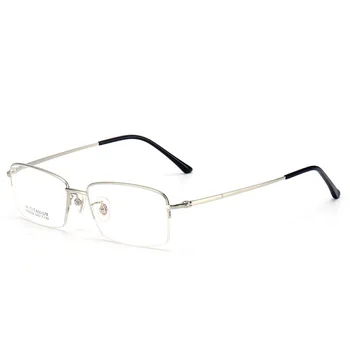Viodream Čistega Titana Visoki kakovosti, Ultra Lahka Pol Očal Okvir Poslovnih Moških Optičnih Očal Okvir Oculos De Grau Masculino