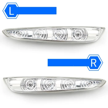 Visoka Kakovost LH/RH Rearview mirror Vključite Signal Strani ogledalo LED Flasher 87614-4Q000 87624-4Q000 Za Hyundai Sonata 8. 2009-
