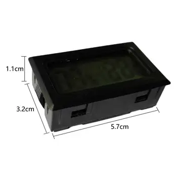 Visoka natančnost LCD Termometer, Higrometer Elektronski Temperatura Vlažnost Meter v Zaprtih prostorih-30C~50C Detektor termometer 20%RH~99%relativne vlažnosti