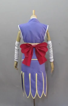 Visoko-Q Unisex Anime Cos Fairy Tail Titania Erza Scarlet Vedno Cesarica Oklep Kimono Cosplay Kostum Določa