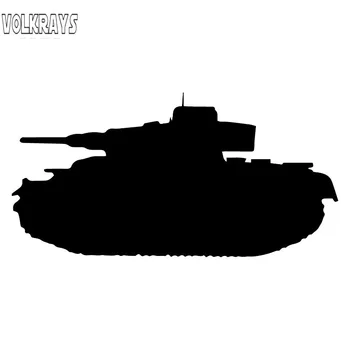 Volkrays Osebnost Avto Nalepke Tankovsko Tank Vojaško Nič Okluzija Pribor Reflektivni Nepremočljiva Pvc Nalepke,7cm*15 cm