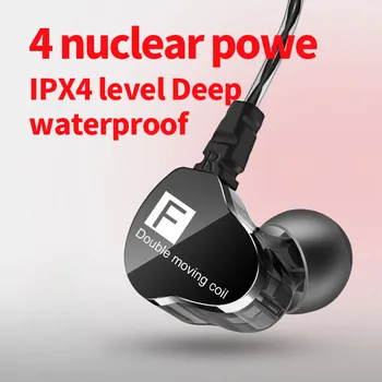 Vrh prodajo v letu 2020 2018 Nove QKZ CK9 V Uho Slušalke Ear Slušalke Stereo Dirka Šport Slušalke Podporo Debelo in Dropshipping