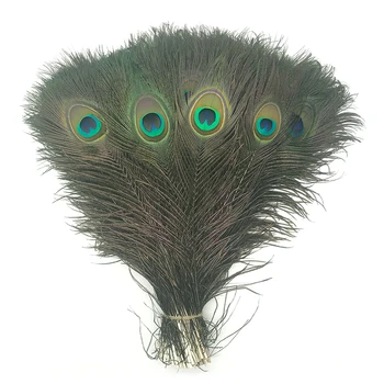 Vrhunska pav perje dolžina 40-45 CM čudovite naravne pav pero Diy nakit, Okrasni Deco pribor