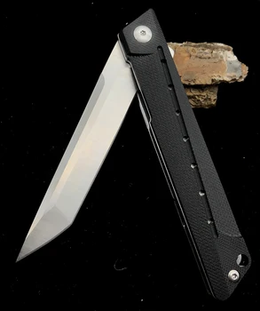 Vroče Folding nož D2 rezilo G10 ročaj flipper kampiranje preživetje žep noži EOS orodja vrh kakovosti