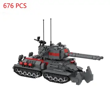 Vroče lepins vojaški VOJNI tehnika Težka Apocalypse Tank vozil Sovjetske zveze vojske Rdeče alertes model opeke gradniki igrače
