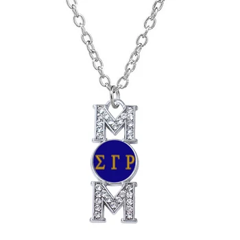 Vroče priljubljeni grški družbi SIGMA GAMA RHO oznaka čar ogrlica FIT kampusu sorority darilo, spominek nakit ogrlica