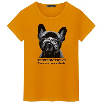 Vroče Prodaje 2021 Divji Pug Dog Natisnjeni Mens T-Majice Novost francoski Buldog Tee Srajce za Moške Bombaža, Kratek Rokav t srajce S~5XL