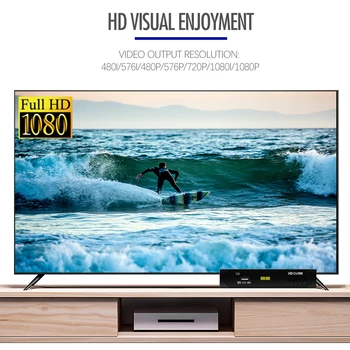 Vroče prodajo Evropi ruske dekoder Digital full HD DVB S2 Satelitskega Sprejemnika Podporo IKS Youtube IPTV TV BOX z WIFI