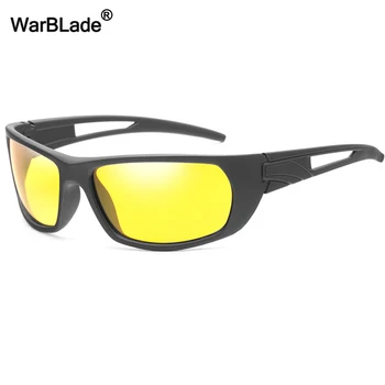 WarBlade Moških Polarizirana sončna Očala Nočno Vizijo Očala Vožnje Anti-glare Očala Očala Moda Šport sončna Očala UV400 Oculos