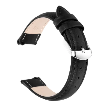 Watchband S0004 Mehko Tele Pravega Usnja Watch Trak 18 mm 20 mm 22 mm 24 mm Watch Band za Tissot Seiko Pribor Manšeta 2021