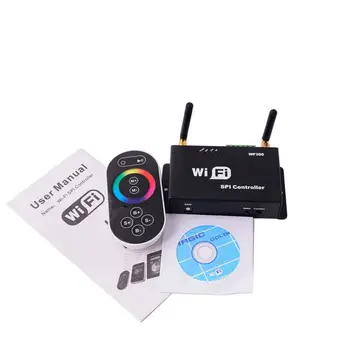 WiFi RF Daljinski upravljalnik Wifi RGB/Dual/Enotni Barvni LED Dimmer Android, IOS za WS2811 WS2812B 6803 RGB LED Trak svetlobe