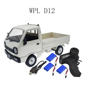 Wpl D12 1/10 Rc Avto Simulacije Drift Tovornjak 260 Motornih Rc Avto Igrača Za Otroke, Otrok Daljinski Upravljalnik Avto Igrače Za Darilo Za Rojstni Dan