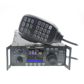 Xiegu G90 HF Amaterskih Radijskih HF Sprejemnik, 20W SSB/CW/AM/FM 0.5-30MHz SDR Strukturo z Vgrajeno v Avto Antena, Sprejemnik