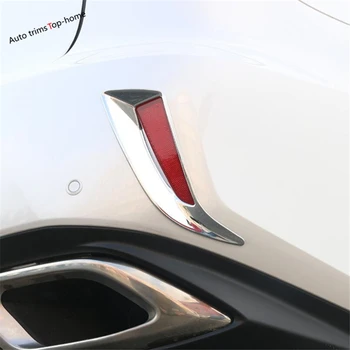 Yimaautotrims Zunanjost Primerni Za Lexus RX RX450H 2016 - 2020 ABS Chrome Zadaj Rep Meglo Lučka Sveti Kritje Trim / Krom Styling