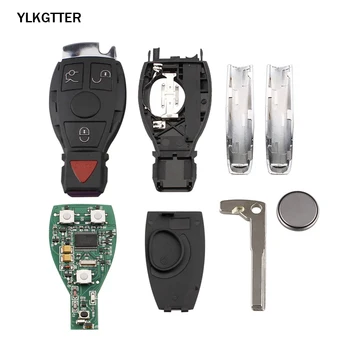 YLKGTTER Smart Remote Avto Ključ za Mercedes Benz S320 S280 S250 S300 S350 S400 S450 S500 S600 S420 CDI 4MATIC S63 S65 AMG
