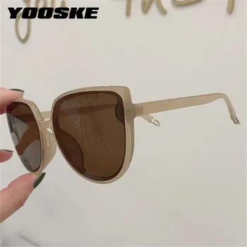 YOOSKE 2020 Moda Mačka Oči, sončna Očala Ženske blagovne Znamke Oblikovanja Vintage sončna Očala Očala UV400 Prostem Sunglass Oculos De Sol