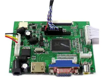 Yqwsyxl HDMI+VGA 2AV LCD Krmilnik Odbor Dela za 15.4-palčni LCD Zaslon, 1280x800 LTN154X3-L01 B154EW01 B154EW08 N154I3-L02