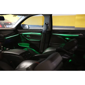Za BMW serije 5 F10, F11 F18 2010-2018 9-barva, avtomatska pretvorba Avto neon notranja vrata okoljske svetlobe dekorativna svetila