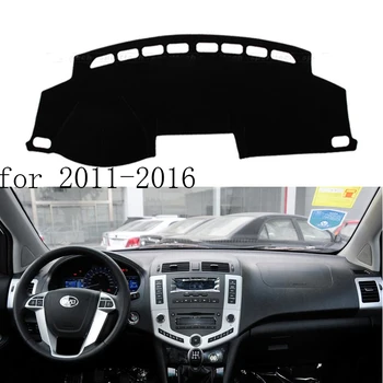 Za BYD S6 2011-2016 nadzorni plošči mat Zaščitna ploščica Odtenek Blazina Pad notranje nalepke avto styling dodatki