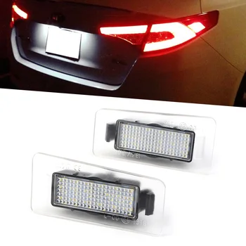 Za Hyundai Elantra I30 i30 2011 2012 2013 Avto Dodatki, 18 LED Številko registrske Tablice Svetloba Svetilke 2Pcs/Par