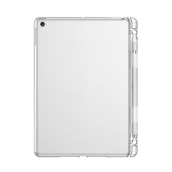 Za iPad Zraka 10.9 2020 Primeru Mehko TPU Silikon Cover Za iPad Zraka 4. Generacije Slim Case Jasno Nazaj TPU Kritje Svinčnik Imetnik