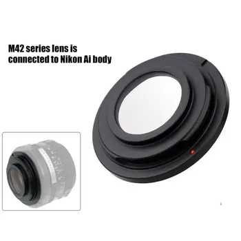 Za M42-Nikon M42 Objektiva Adapter Ring Z Korektivne Leče Za Infinity Poudarek Vodja Strokovne Moda Objektiv