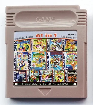 Za Nintendo GBC Igra Kartice Kartuše Konzole Sim 108 V 1 Prevedeno angleško Različico 61 V 1