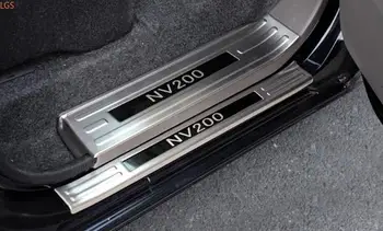 Za Nissan NV200 2016-2018 Visoko kakovostnega nerjavečega jekla Prag bar Dobrodošli pedal Anti-scratch Avto styling