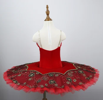 Za odrasle Črna Rdeča Strokovno Balet Tutu Kostum Kitri Ne Kritika Balet Tutus Krilo Klasična Balerina Fazi Kostum otroci