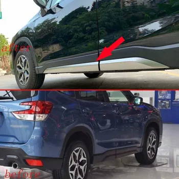 Za Subaru Gozdar SK 2018 2019 Okrasite Dodatki Stranska Vrata Line Okrasimo Telo Trim Naglas Modeliranje Pokrov Plošče