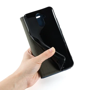 Za Ulefone Moč 3 Telefon Primeru Silikonski Hrbtni Pokrovček Za Oukitel K6 Poslovnih Usnjena torbica Za Vernee X Ulefone Moč 3S Flip Primeru