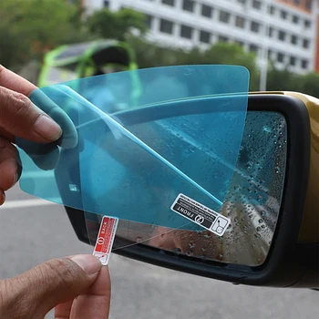 Za Volkswagen Polo Mk6 AW Virtus Limuzina 2018-2020 Avto Anti Meglo Okno Avtomobila Jasno Filma Avto Rearview Mirror Film Nepremočljiva Nalepka