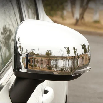 Za Volvo XC60 2017 2018 2019 ABS Chrome Avto rearview mirror dekoracijo nalepke Kritje Trim auto dodatki avto styling 2pcs