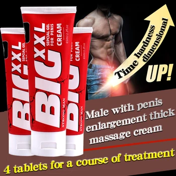 Zeliščni Big Dick Penis Enlargement Smetana, ki 65ml Povečanje Xxl Velikosti Erekcijo Izdelkov Sex Izdelki za Moške Afrodiziak Tablete za Človeka