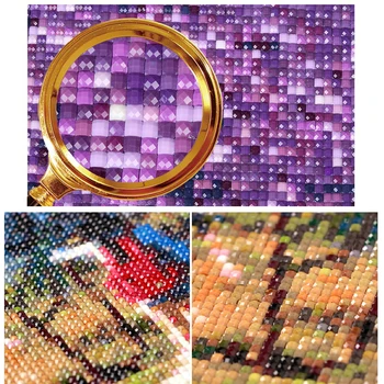 Zhui Star 5D DIY celoten kvadratni sveder Diamantni Slikarstvo Pisane Maščobe ženska kopalna kad Navzkrižno Šiv Nosorogovo Vezenje Mozaik okrasite