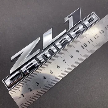 ZL1 Logo Grb Chrome Značko Nalepke 3D Kovinski Avto Nalepke za Chevrolet Camaro ZL1 Colorado Z71 terenska 4X4 GMC SIERRA Primestni