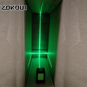 Zokoun CE certificirano zaščito pred padcem gume, prekriti poševnica funkcionalne 2 zeleni Križ Linije self-izravnavanje green line laser ravni