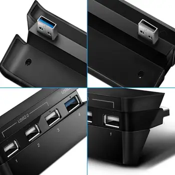 Zvezdišče USB 3.0 Super Hitrost 4 Vrata Mobilna Multi USB 3.0 2.0 Hub Za PS4 Slim ZVEZDIŠČE USB Razdelilnik Hab Adapter Za Sony PlayStation 4