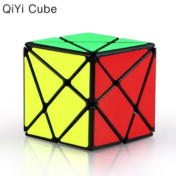 Čarobna kocka Qiji os ohlapno spremembe strokovno kocka diamond puzzle hitrosti v črni tri × 3 × 3 kocke